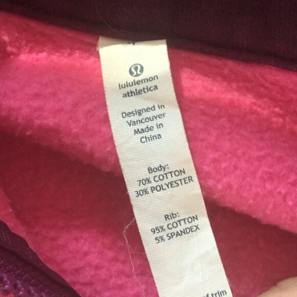 lululemon scuba pink vintage - Picture 3 of 4